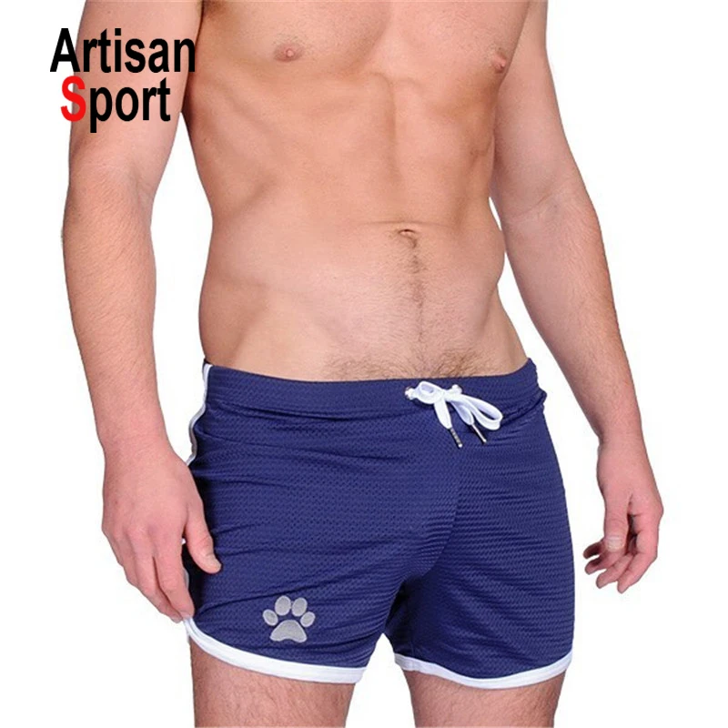 High quality beach shorts Mens summer new fitness shorts Fashion Fast drying gyms Bodybuilding Joggers shorts Slim Sweat pant