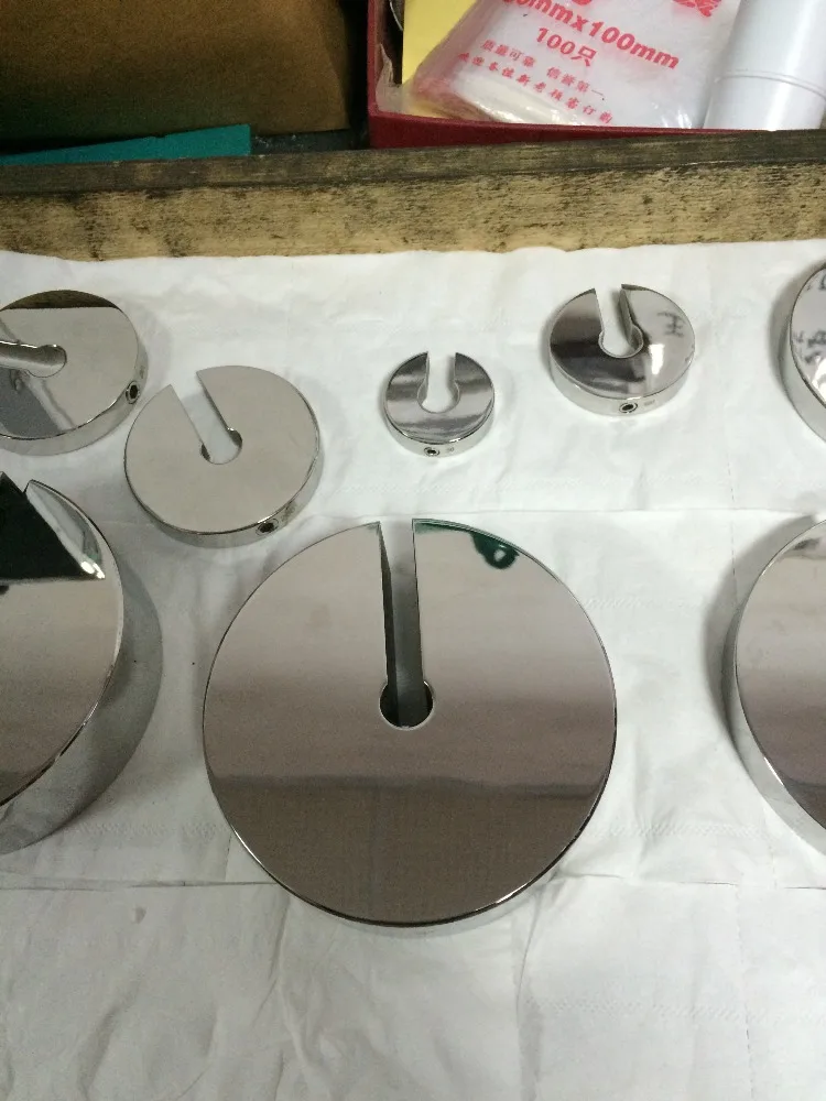 OIML F1 F2 M1 slotted mass set 10g stainless steel weight test mass 10g