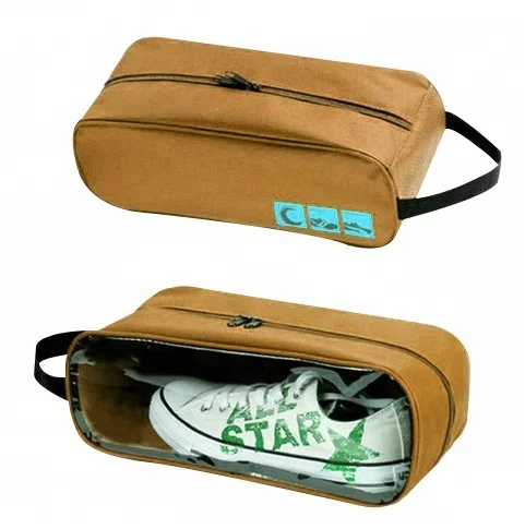 600D RPET Factory Supply Cheapest Price Custom Cosmetic Bag Makeup Polyester Shoe Bags