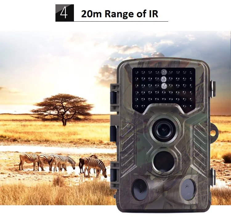 H881 Best selling trail camera outdoor HD FLIR infrared wild game hunting camera