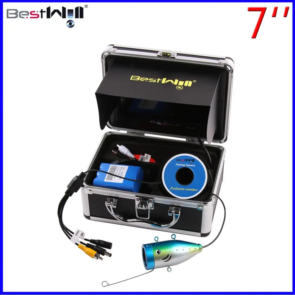 HD 1000 TVL Underwater Fishing Camera Ice Fishing Camera CR110-7L with 15M to 100 meters cable