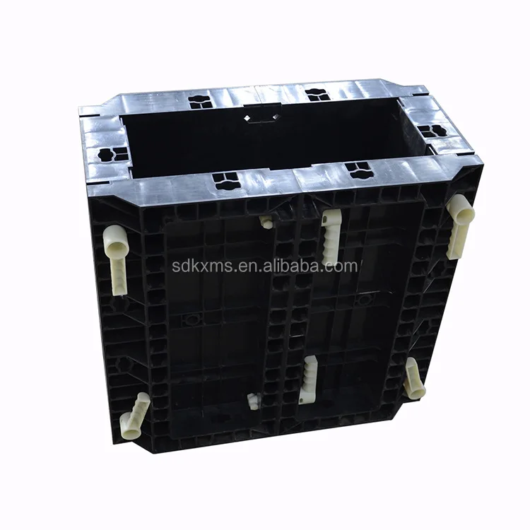 Reused Plastic Formwork for Wall, Column and Slab Construction Concrete