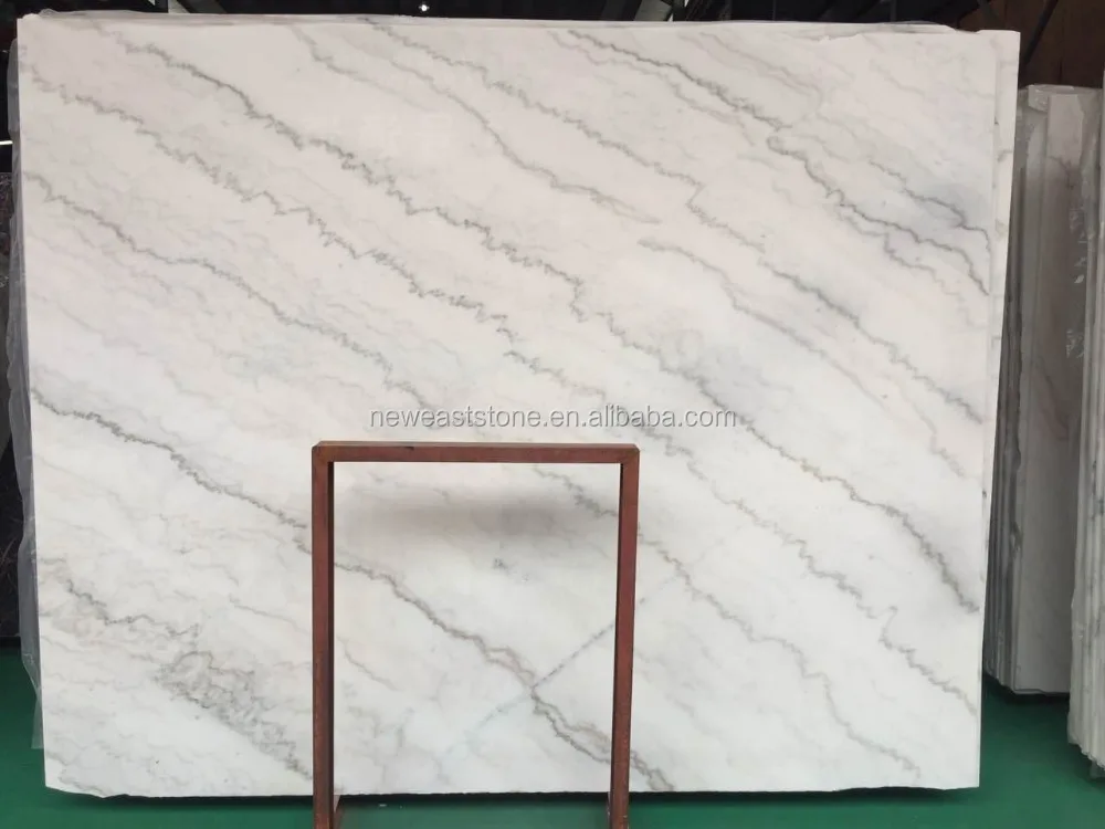 Cheap price Guangxi white Chinese white carrara marble slab