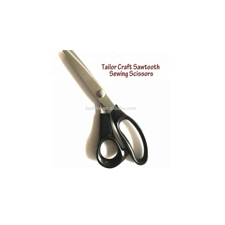 
SS010 1PC Scalloped Pinking Shears Sawtooth Tailor Scissors 