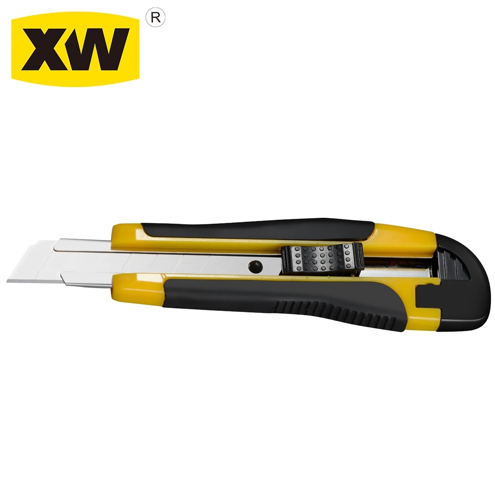 18mm ABS pocket utility retractable auto lock snap off blade knife