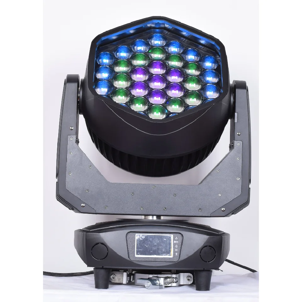 Stage lighting disco light fast moving 37X15W 4in1 Zoom LED Moving Head
