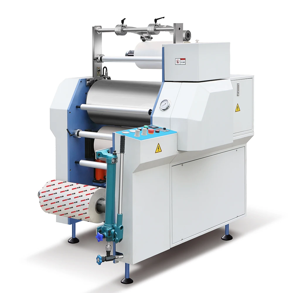 Roll to roll iron plate dry film automatic machine laminator