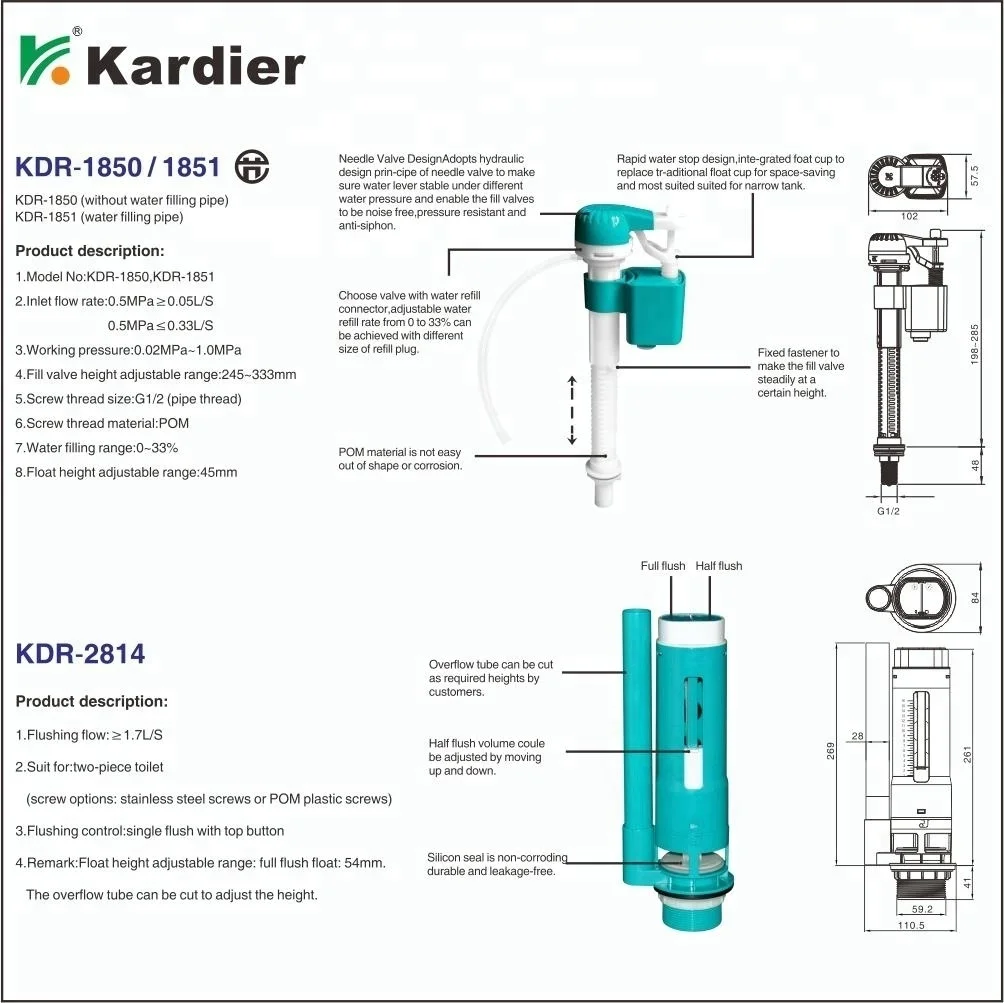 3D color plastic water saving wall hung exposed flush cistern tank