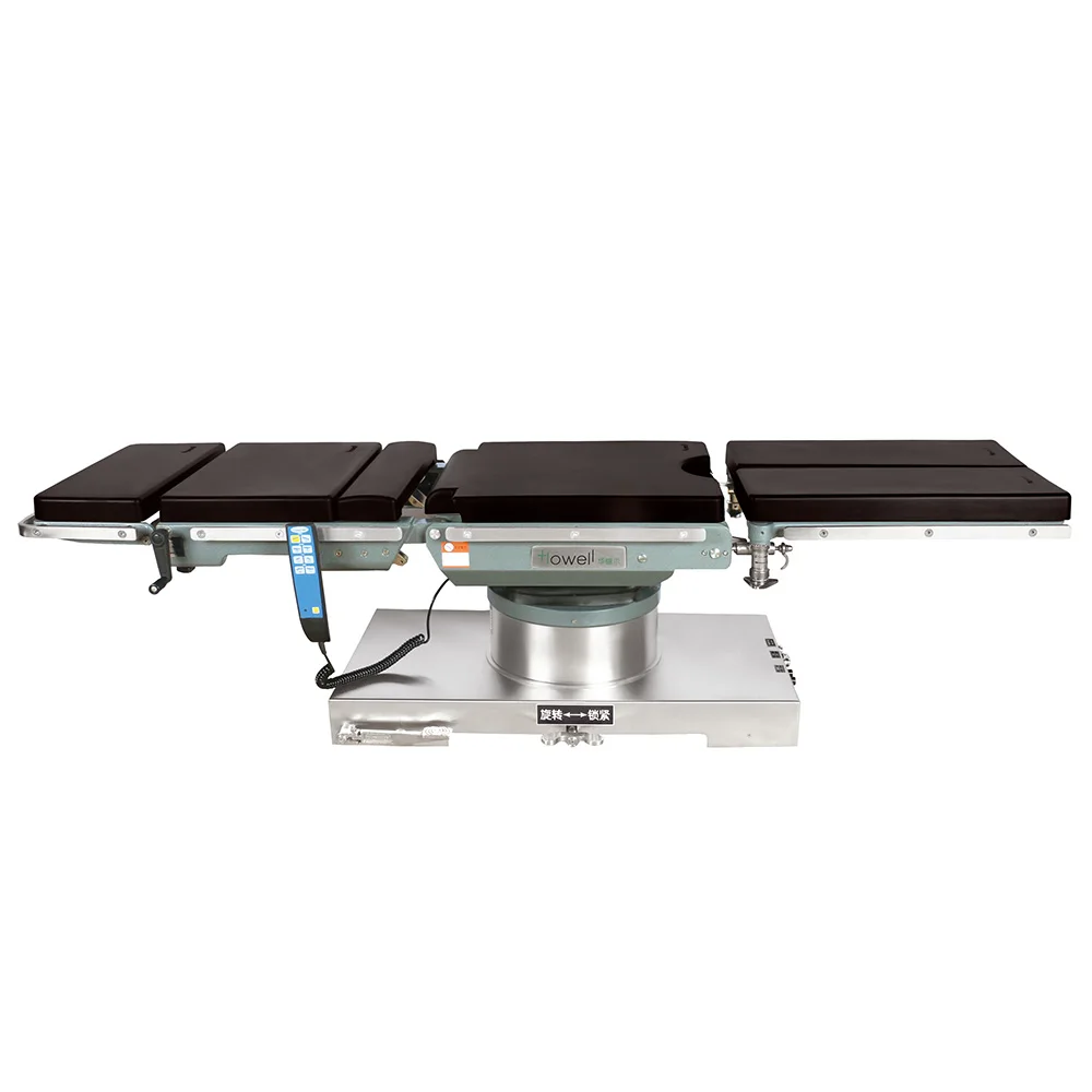 Ultra-low Round column surgical table manufacturer  Rotational Operating table suppliers for neurosurgery 180 degree rotation