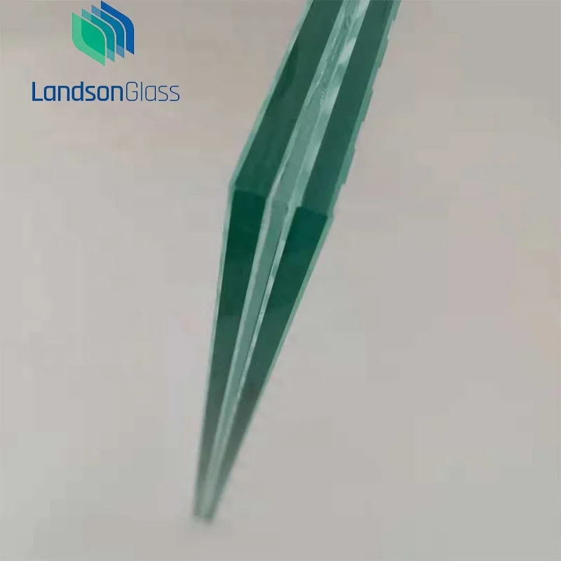 2.28mm SGP Tempered Laminated Glass 10+2.28mm SGP+10mm clear Toughened Laminated Safety Glass De Vidrio Laminado
