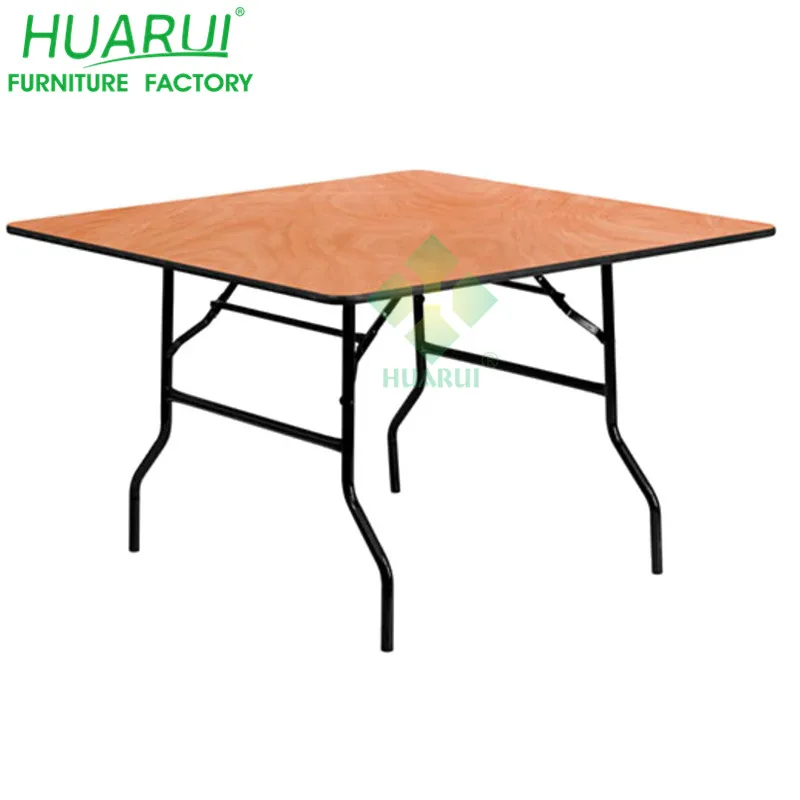 Wedding and Banquet Wood Folding Table