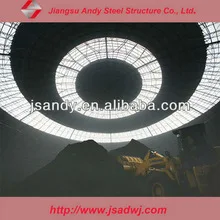 пространственная рама уголь силос