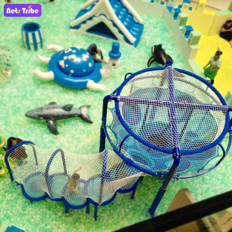 children colorful kids indoor play equipment soft play for amusement park Net Tribe