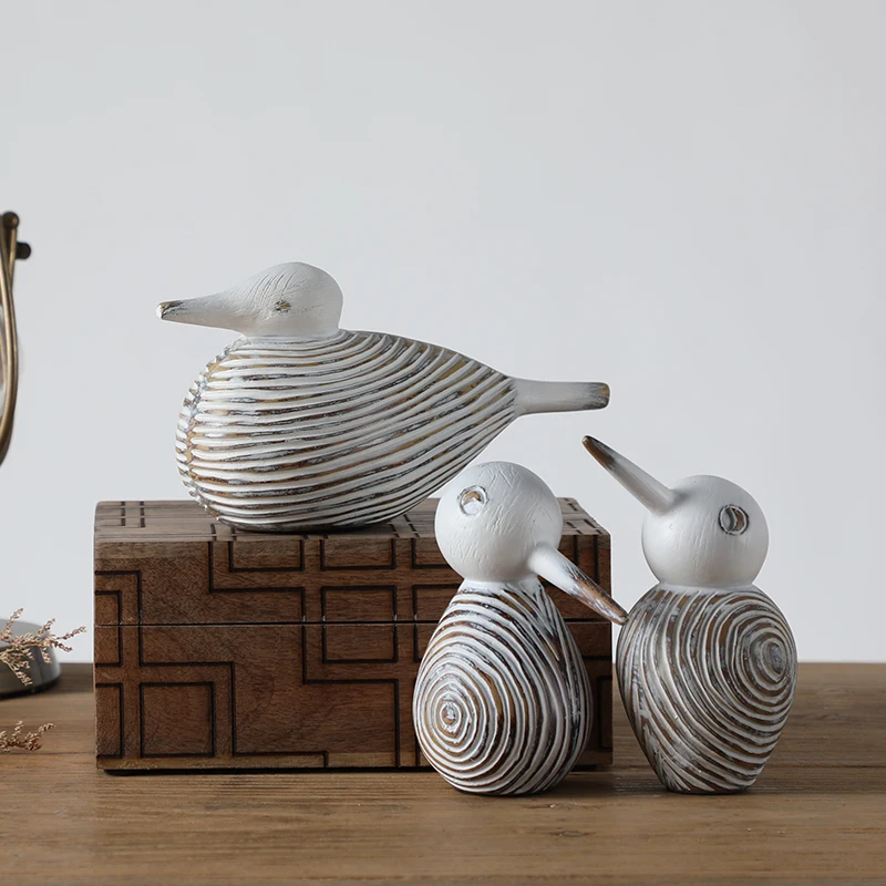 New Product Craft Supply Stores Bird Ornaments Craft Duck Sculpture Bird