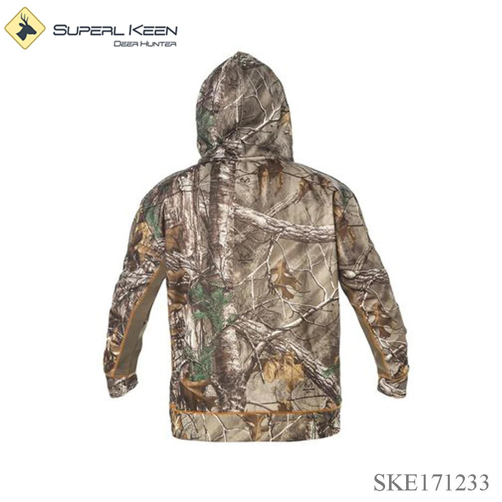 Hunting Camping Mens Camouflage Realtree Pullover Hunting Hoodie Camo Clothes