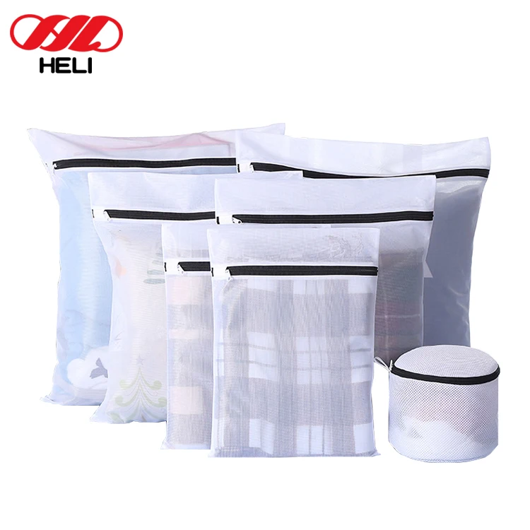 OEM Customized Foldable Wholesale Mesh Laundry Bag For Home