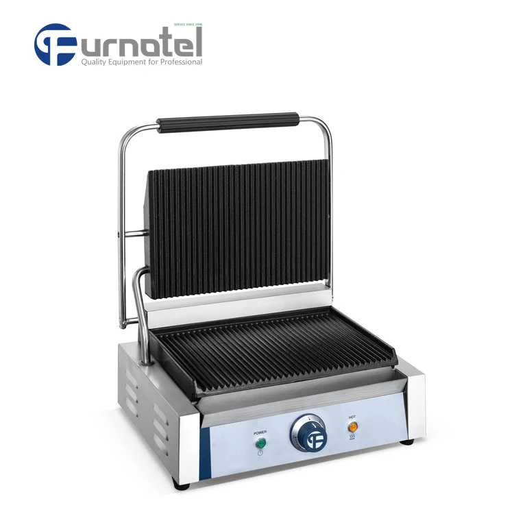 
Professional Commercial Electric Sandwich Panini Grill Toaster 