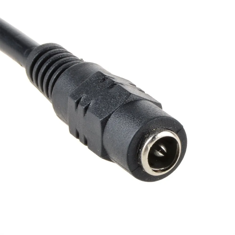 4 Way 1 to 4 DC 1 Female to 4 Male Output Power Splitter Cable Cord Y Adapter For CCTV Security Camera System