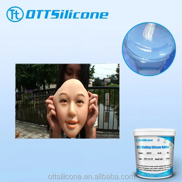 Eco-friendly liquid silicone rubber raw material for mask making/artificial leg casting