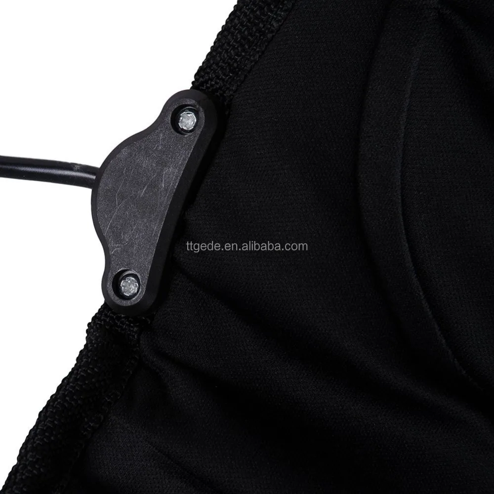 GEDE 12v Car Van Black Single Front Seat Cover Thermal Thermo Heated Cushion With Switch