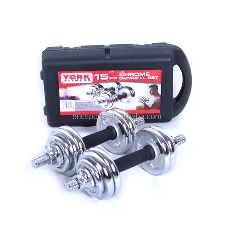 Набор хромированных гантелей 20 кг 30 кг