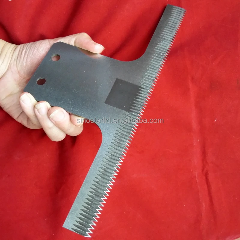 Зубчатое лезвие для упаковочной машины из карбида вольфрама