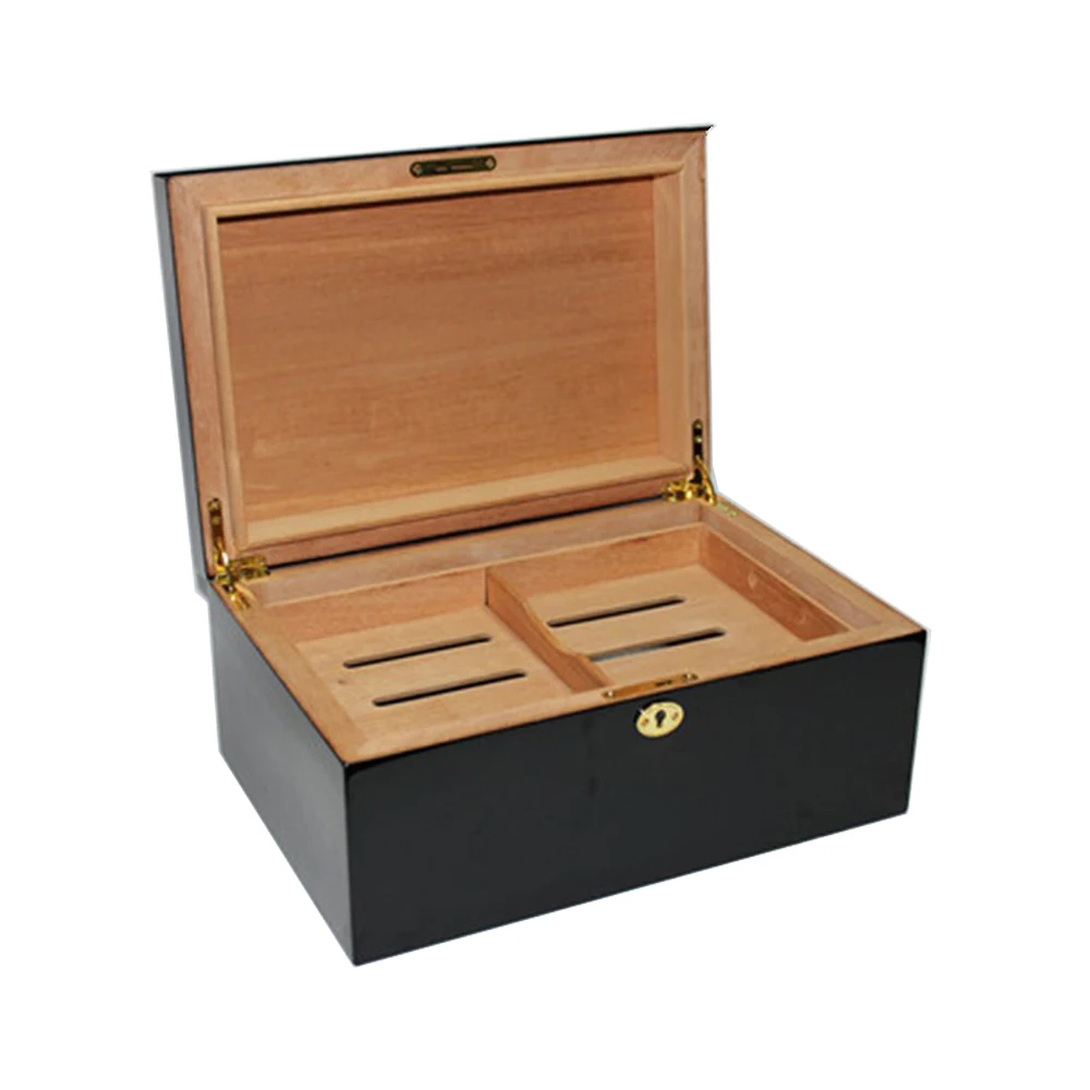 
Wholesale Spanish Cedar Wooden Cigar Box Cohiba Humidor <img data-src=