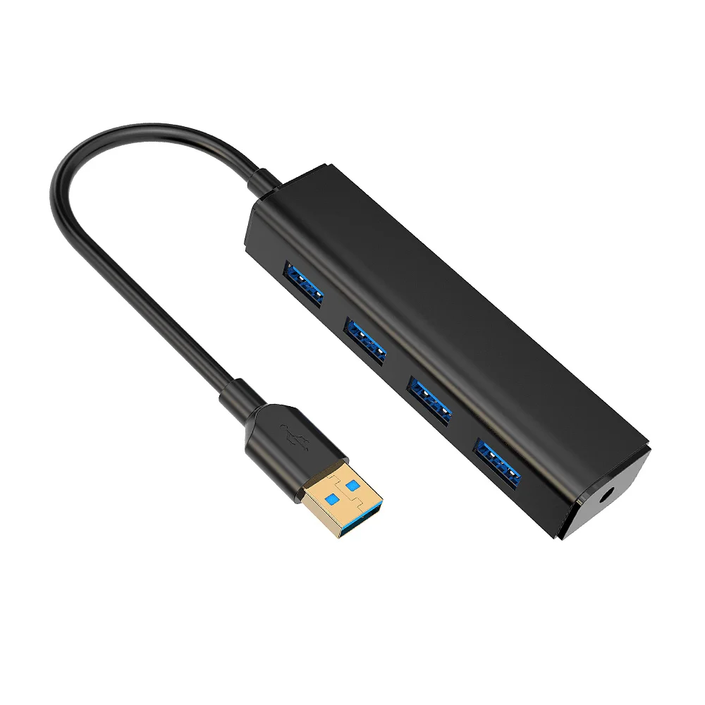 
 Портативный Прохладный ультра тонкий 4-портовый USB 3,0 центр данных  