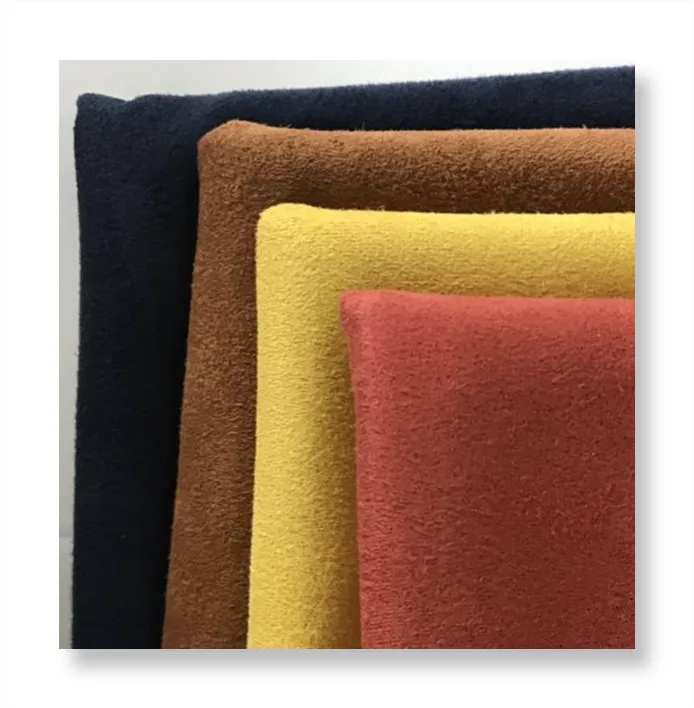 2021 китайская фабрика, 100% полиэфирная переработанная замшевая ткань для обуви