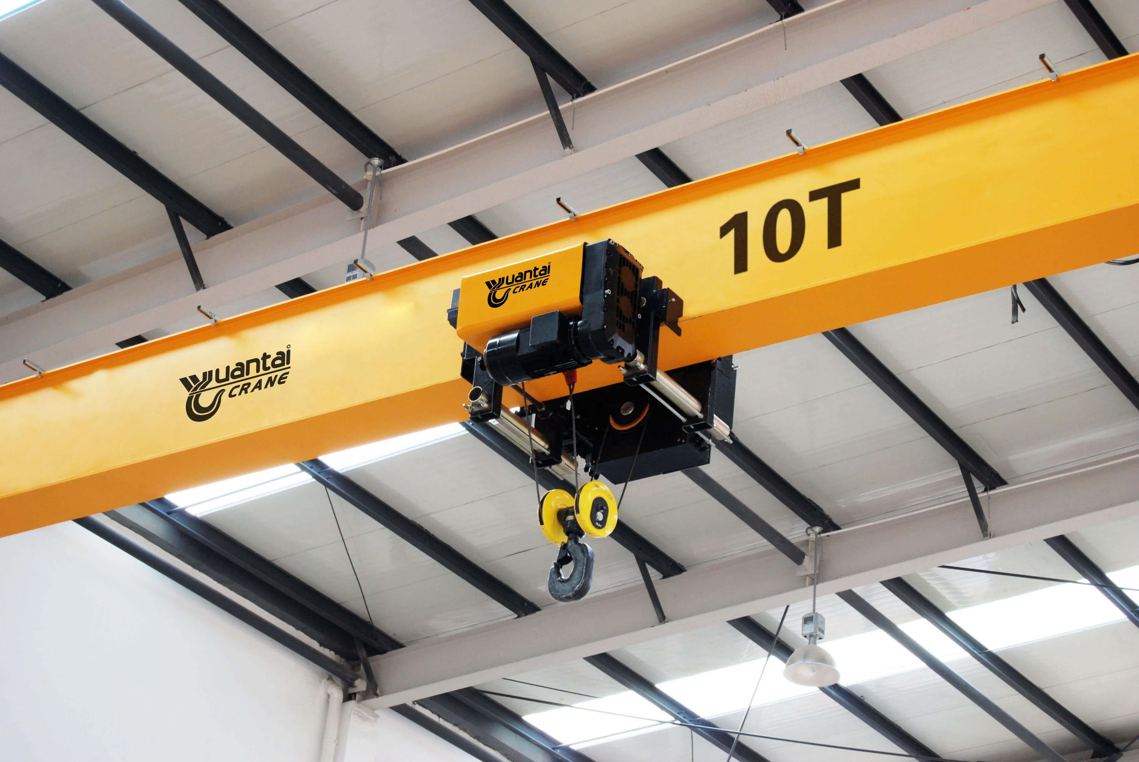10 ton 5t European single girder overhead cranes for sale