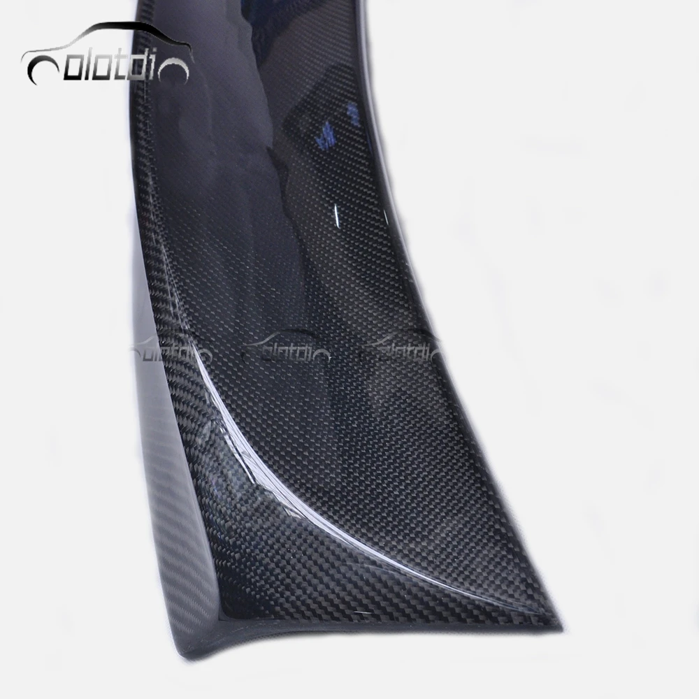 Auto Tuning Parts W Style Rear Wing Carbon Fiber Boot Trunk Lip Spoiler Ducktail for Mercedes Benz W218 CLS