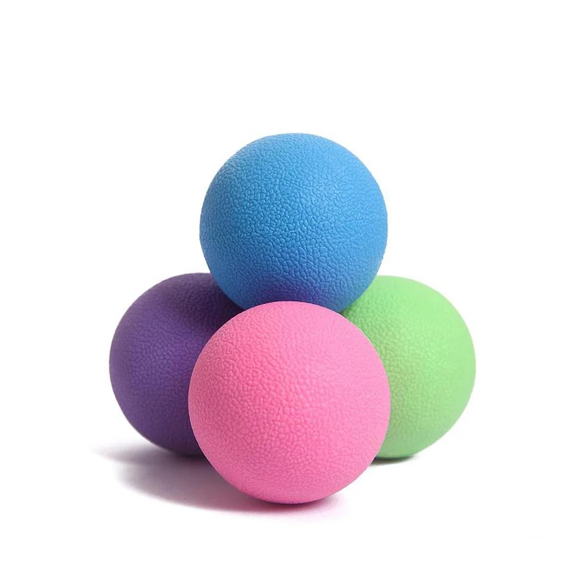 Silicone Massage ball hard Single lacrosse ball  fascias ball