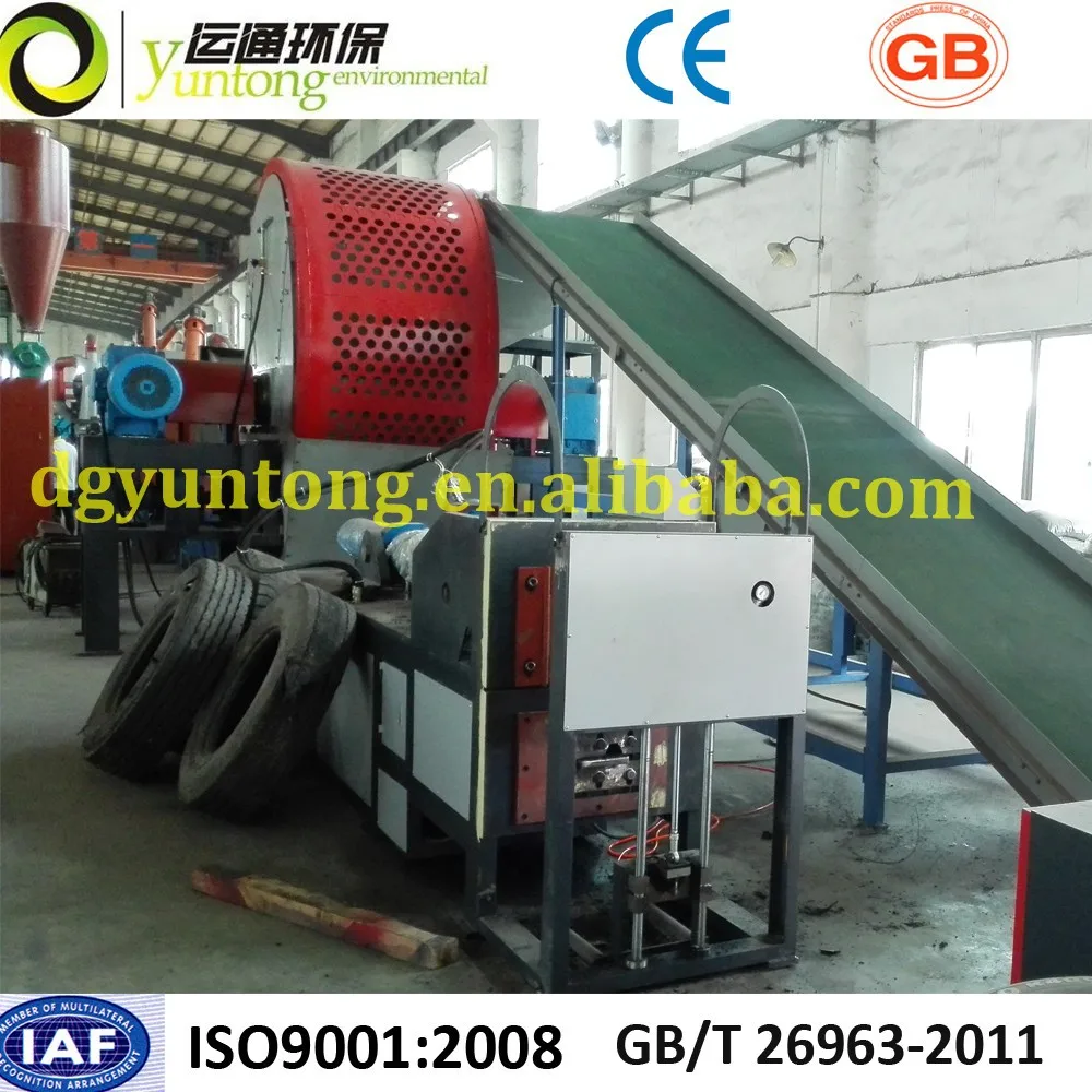 
Synthetic Turf In-fill Crumb Rubber Tire Recycle Equipment 