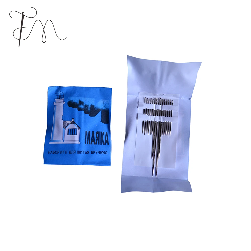 Lighthouse Hand Sewing Needle In Paper With Marka