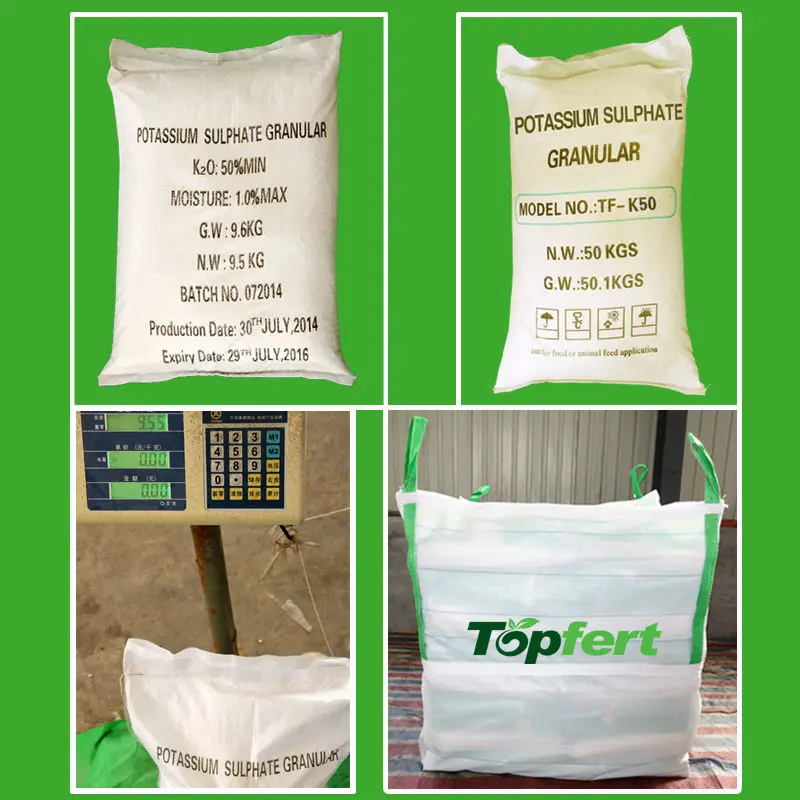 SOP Manufacture Potassium Sulphate K2O 51% Fertilizer, Potassium Fertilizer SOP Powder Price