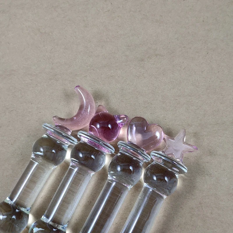 Factory OEM Custom Long Butt Plug, Glass Sex Dick, Glass Sex Cock for World Market Distribution