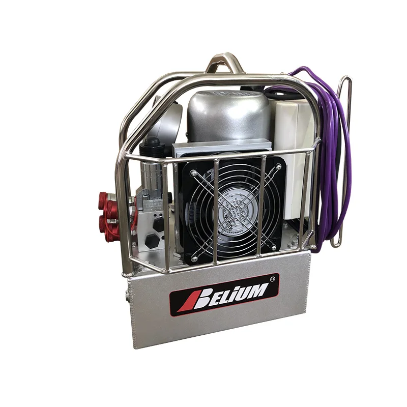 700 Bar /10000 Psi BETW-200 High Flow Electric Hydraulic Pum, Electric Oil Pump for Hydraulic Torque Wrench