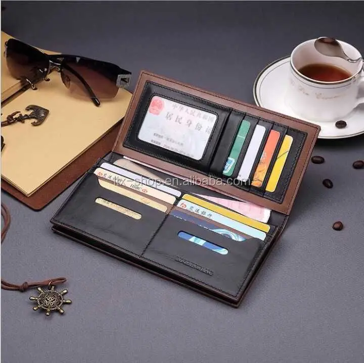 Intelligent Wallet Wireless Mobile APP Control Anti-lost Alarm Smart BT Leather Anti-theft Purse For Man