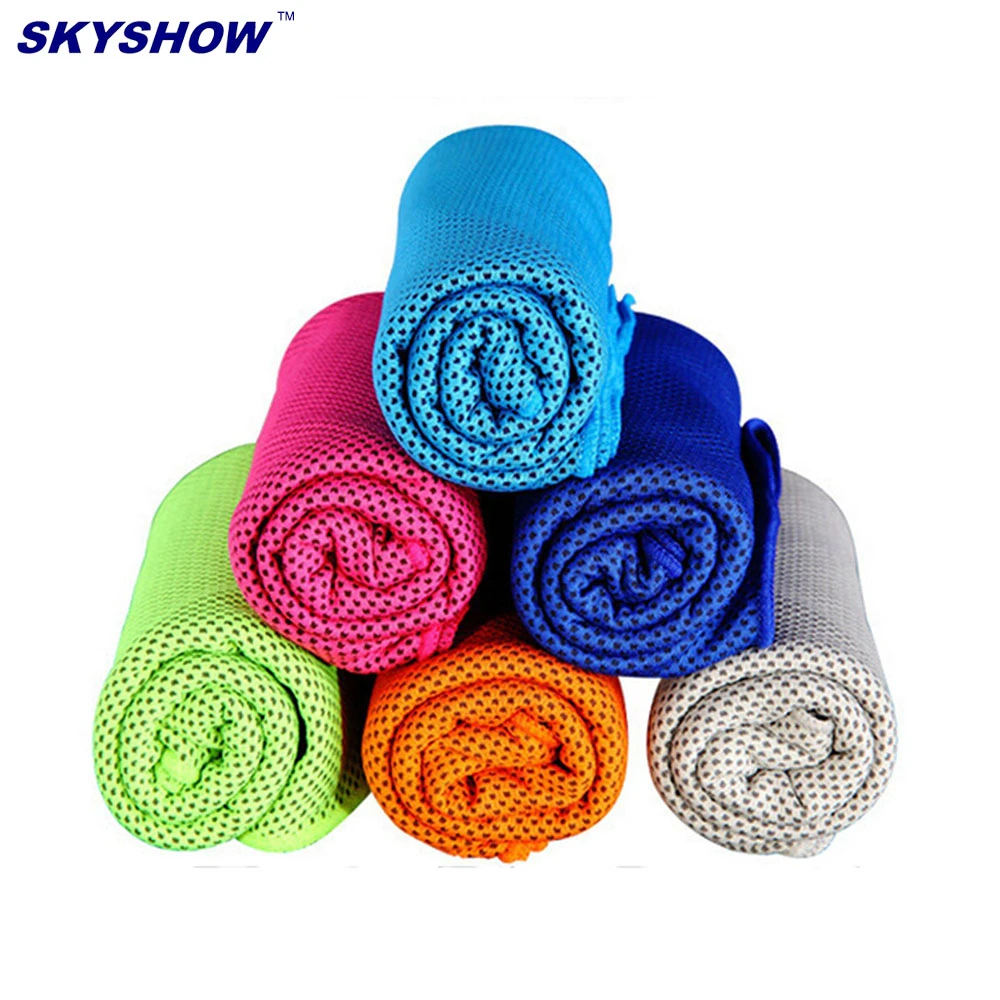 Wholesale Custom Logo Private Label Sport Fishing Towel Microfiber Ice Cool Towel