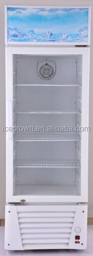 SC-208FD Glass door beverage cooler