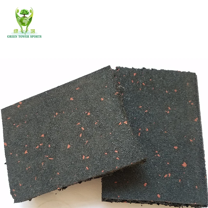 Cheap Factory Supply 25mm Thick Crossfit Gym Floor Rubber Mat Tile Price