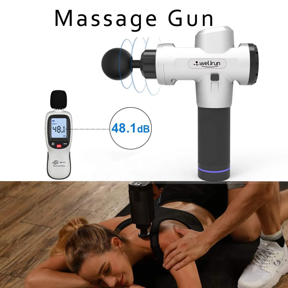 12V / 24V brushless relax muscle massage cordless Digital Massage Gun/Electric massage Gun