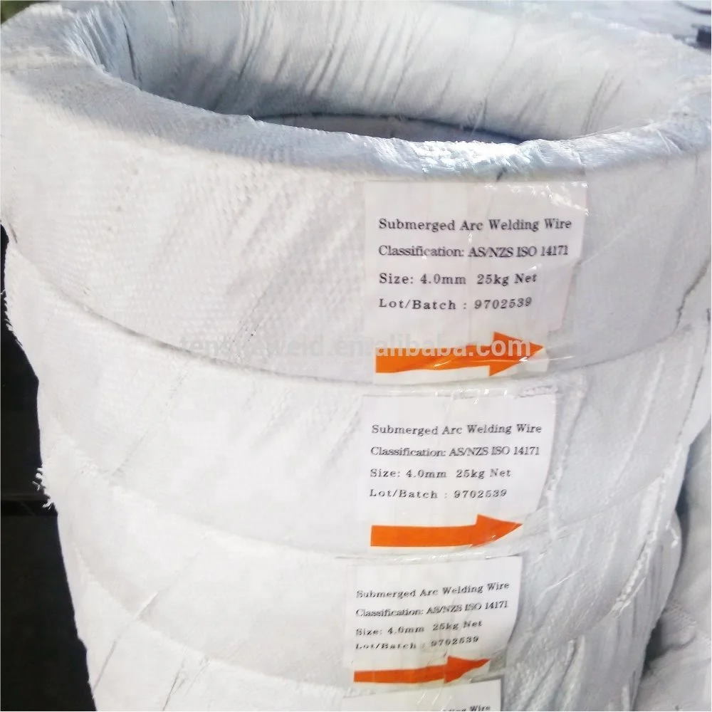 Saw Submerged Arc Welding Wire Rod EM12K H08A EM12 EH14 ER308 ER308L ER316 ER316L ER2209 All Kinds Of 1.6mm 2.0mm Copper Coated