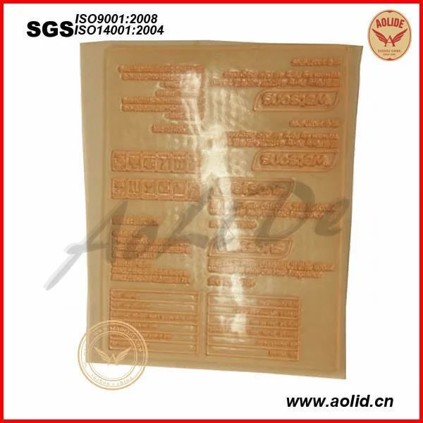 2.28mm Done Flexo Polymer Letterpress Plate for Flexo Printing