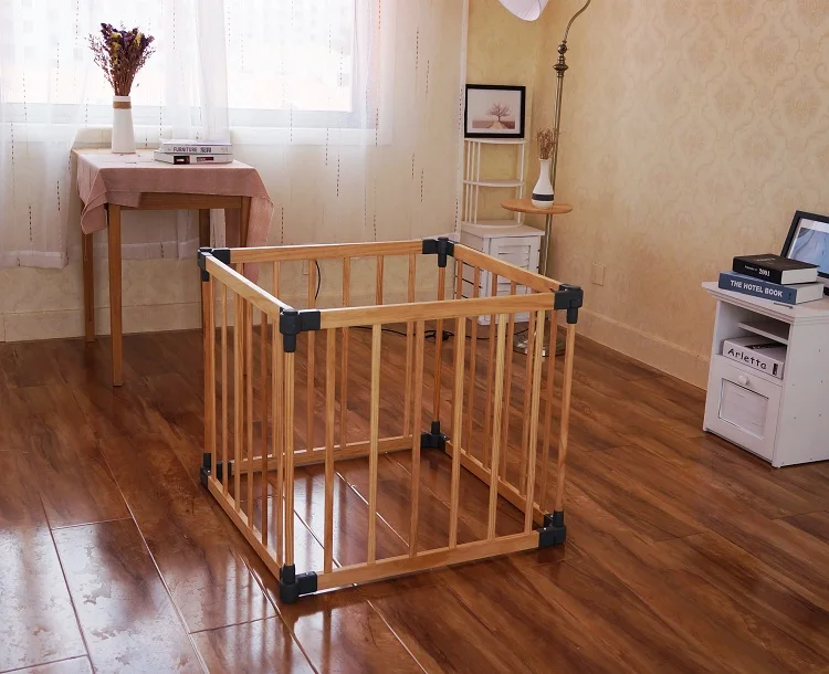 
 Детская мебель Детская безопасность Уход младенцев Деревянный Манеж  