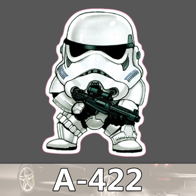 A 422 Star Wars Waterproof Fashion Cool DIY Stickers For Laptop Luggage Fridge Skateboard Car Graffiti