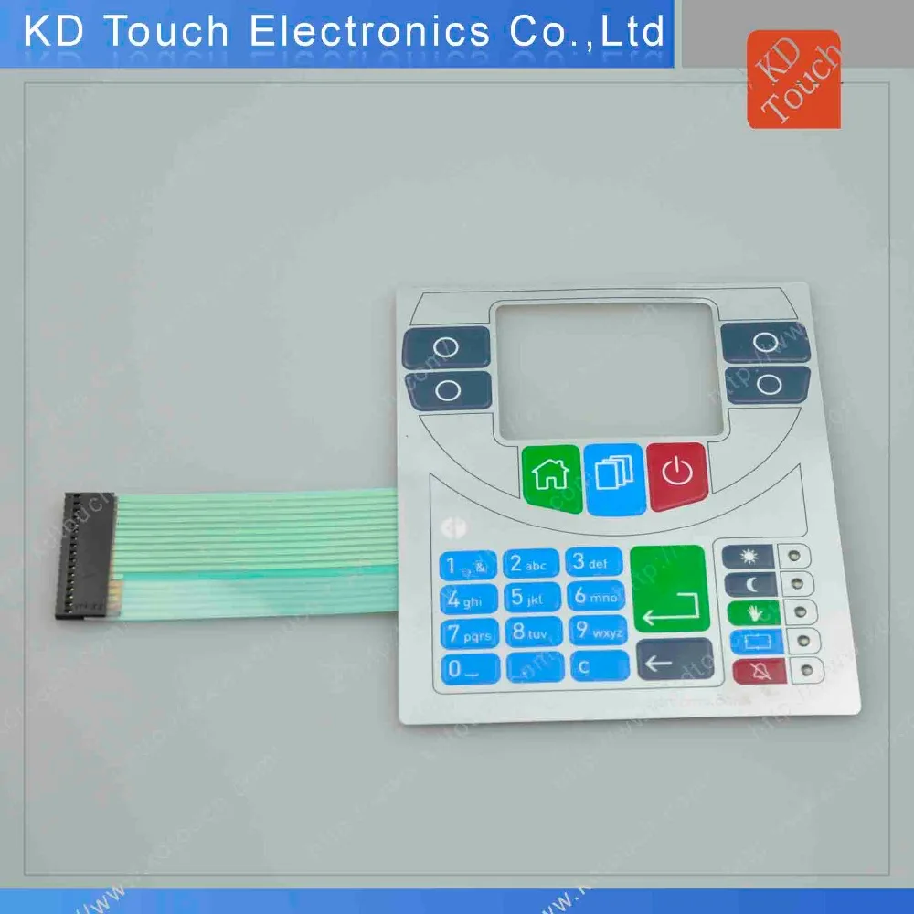 PET membrane circuit Mylar membrane keypad