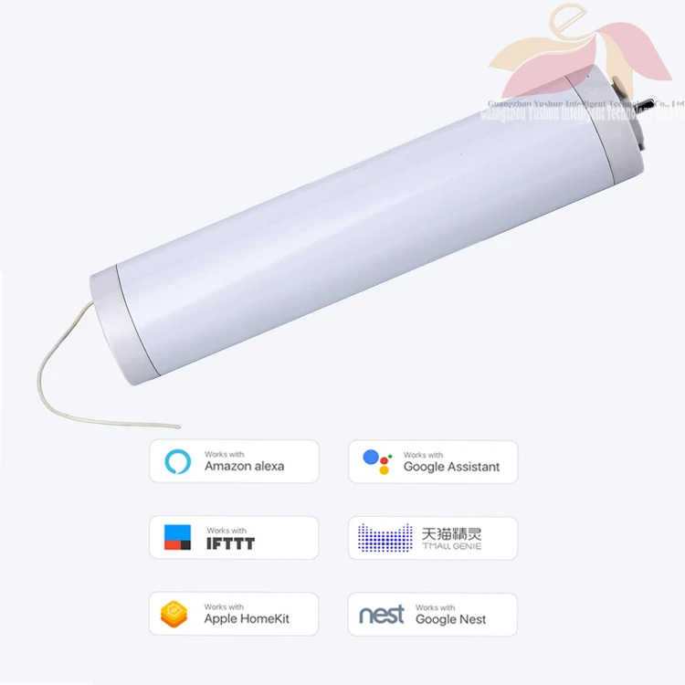 Zigbee control 220V electric curtain motor,The latest foldable track smart home set
