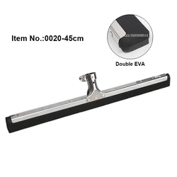 HQ0020-45cm with powder coated iron handle ss floor squeegee