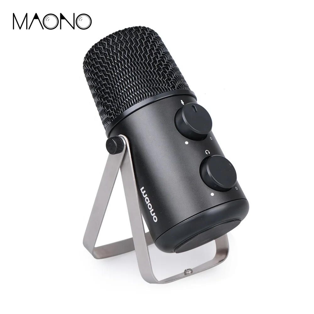 Хорошо разработанная идеально вокал Пение микрофона для компьютера